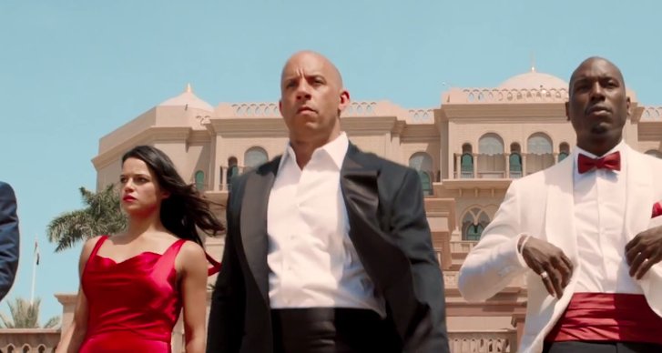 Tyrese Gibson, Michelle Rodriguez, fast and the furious, Furious 7, Vin Diesel, paul walker
